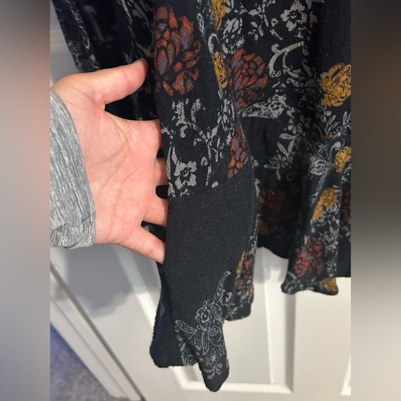 Free People Smooth Talker Tunic Dress in Raven Black - S - Picture 4 of 9